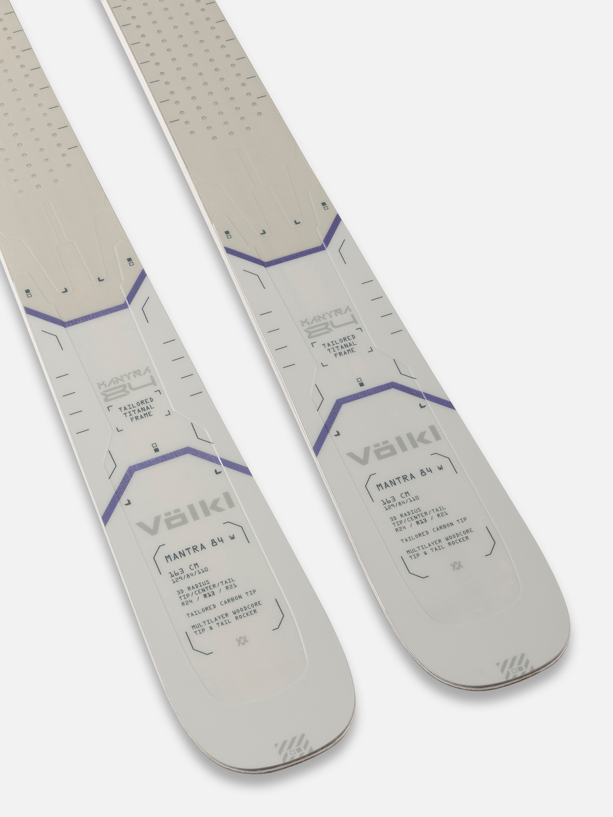 Völkl Mantra 84 W Ski Skiende Nahaufnahme