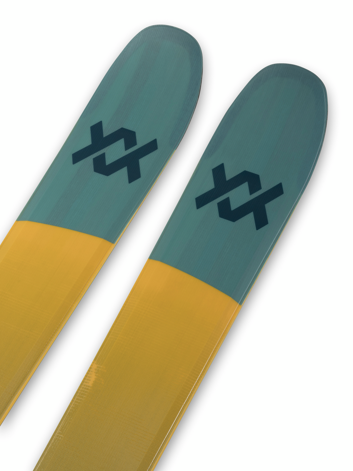 Völkl Blaze 104 teal Ski Spitze Nahaufnahme