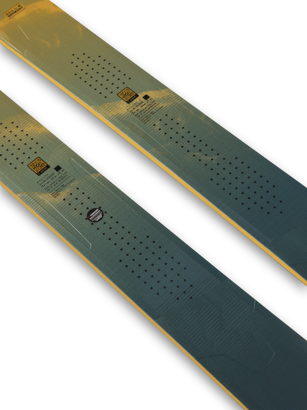 Völkl Blaze 104 teal Ski Nahaufnahme Mittelteil