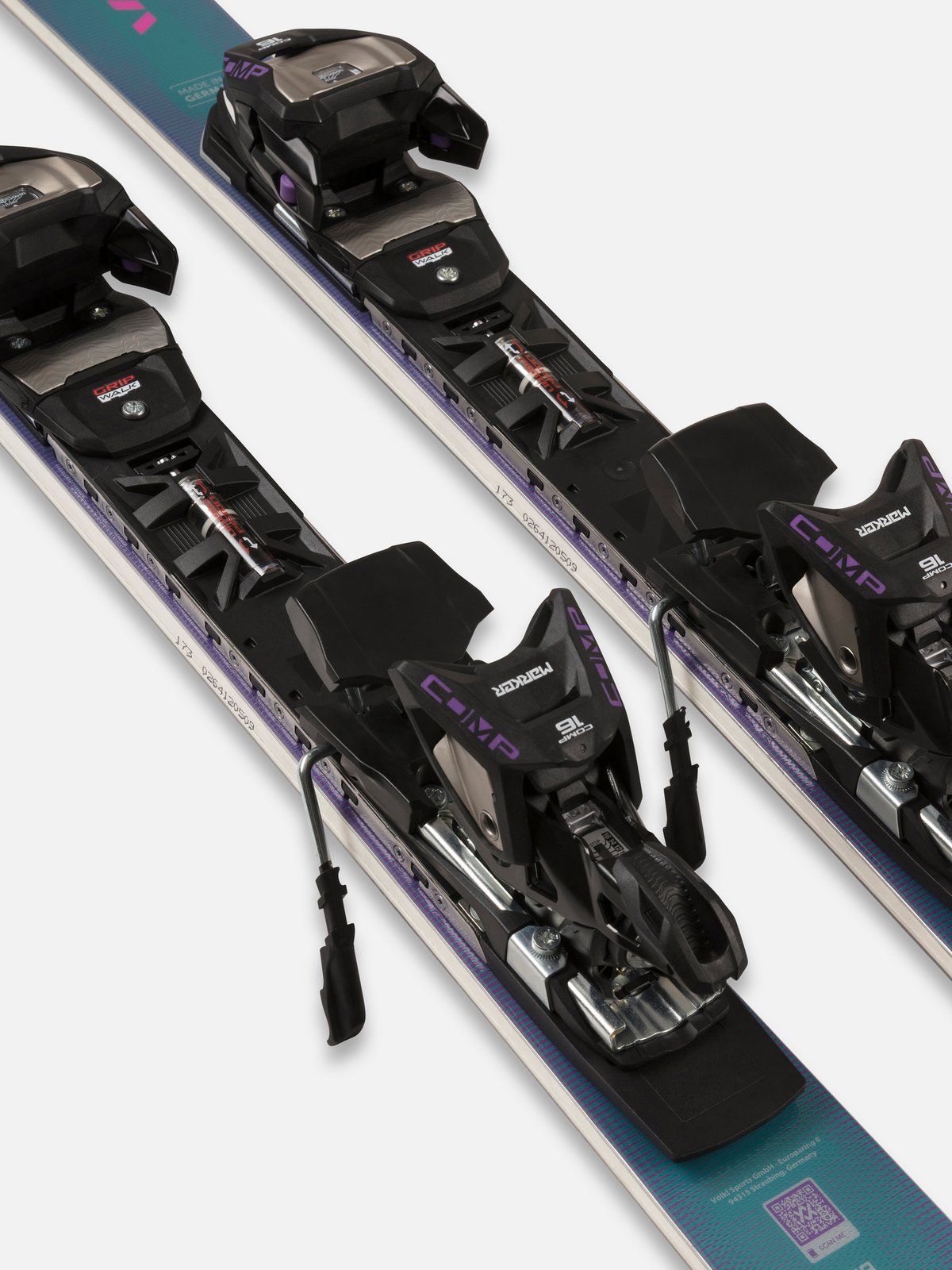 Völkl Peregrine 72 Master Ski Bindung Marker Comp 16 GW