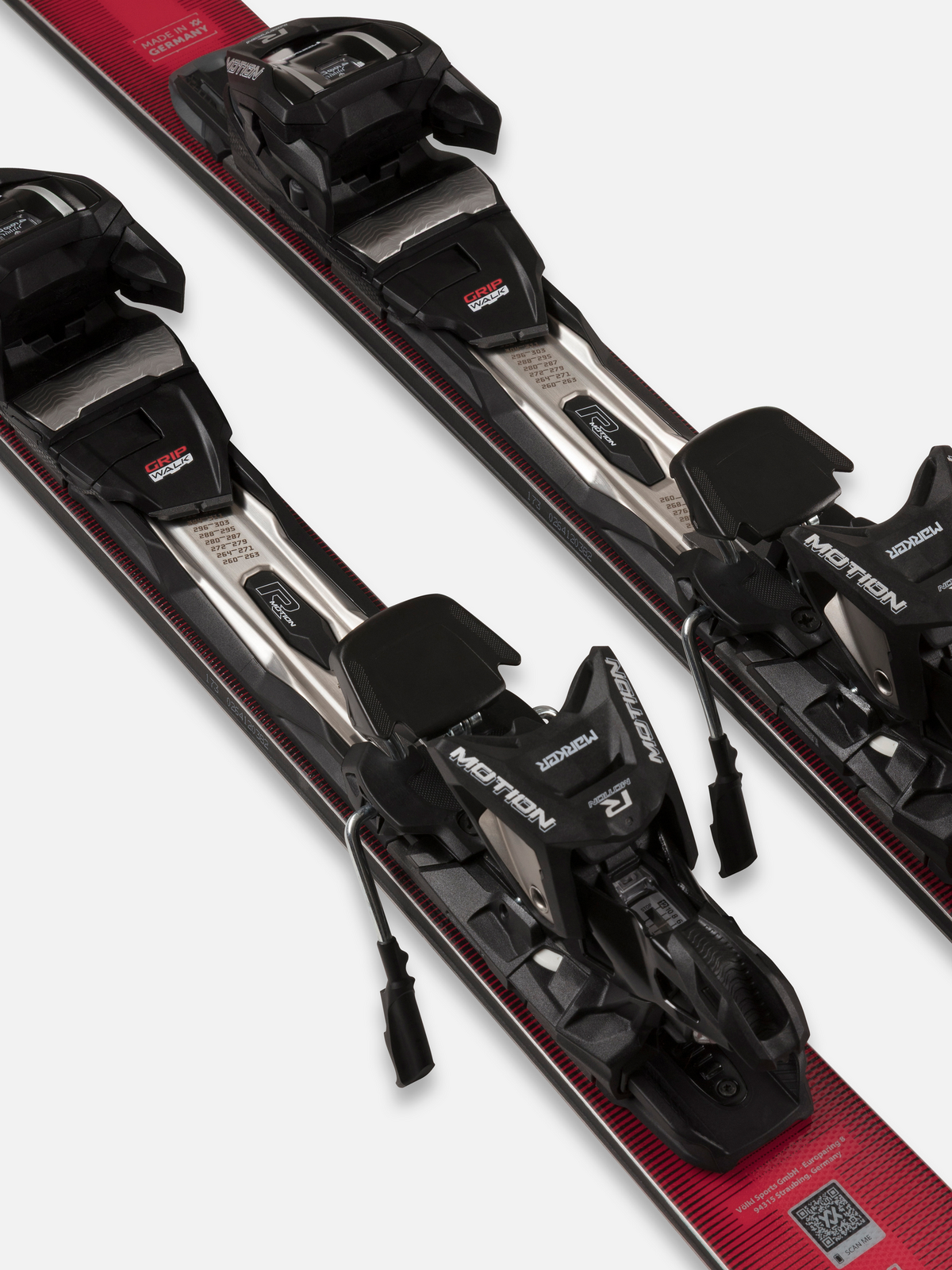 Völkl Peregrine 72 black Ski Bindung Marker rMotion-T 12 GW