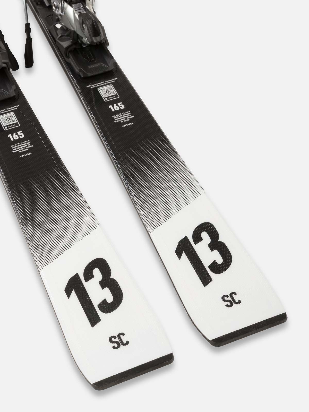 Völkl Racetiger SC white Ski Skiende Nahaufnahme