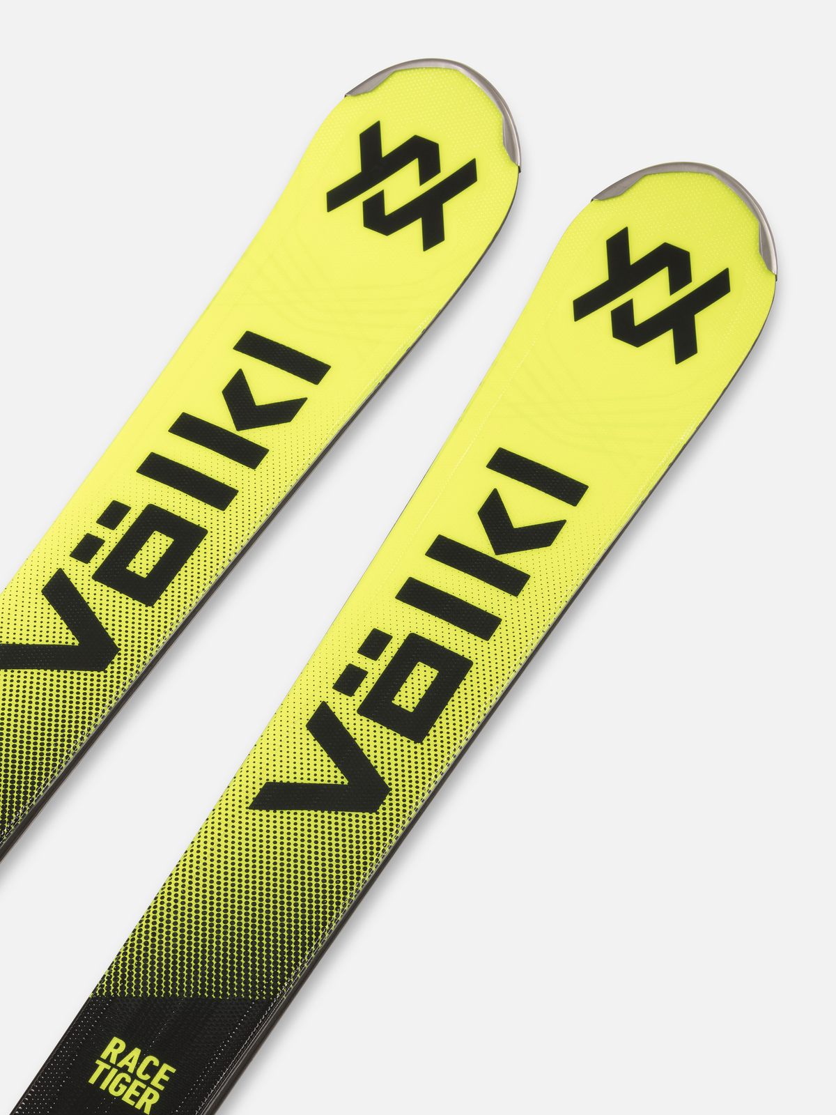 Völkl Racetiger SC yellow Ski Spitze Nahaufnahme