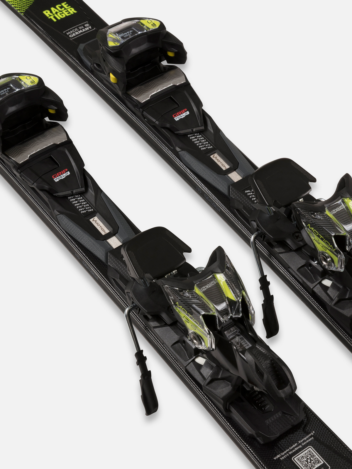 Völkl Racetiger SC yellow Ski Bindung Marker vMotion3 12 GW